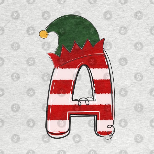 Letter A (Christmas Alphabet) by Pop Cult Store